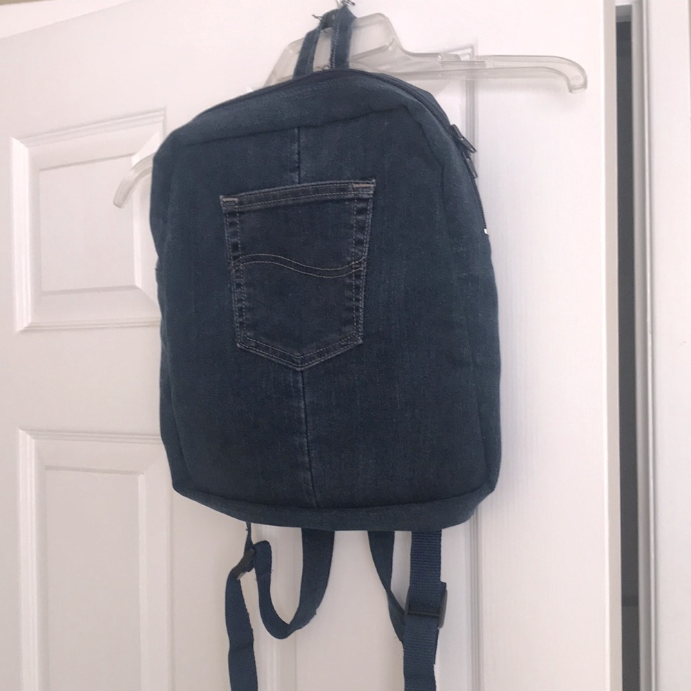 Denim backpack purse - Picture 2 of 5